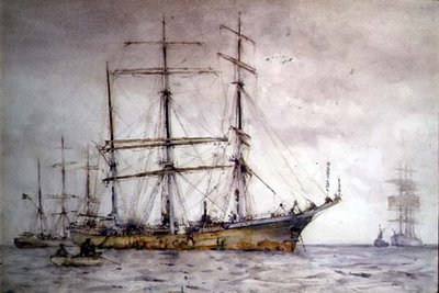 Schifffahrtsszene von Henry Scott Tuke