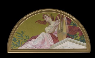 Muse der Lyrischen Poesie, 1893 von Henry Siddons Mowbray