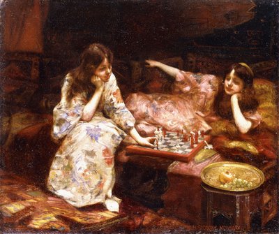 Ruhe - Ein Schachspiel von Henry Siddons Mowbray
