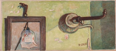 Gasarmatur und Spiegel von Henry Silk