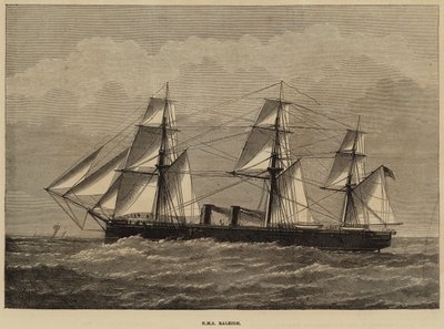 HMS Raleigh von Henry Spernon Tozer