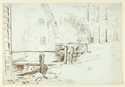 Landschaft mit Brücke von Henry Stacy Marks
