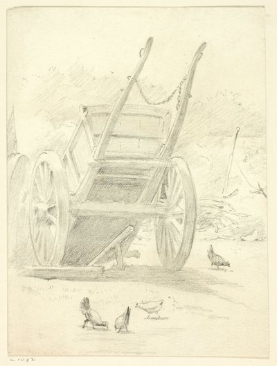 Wagen und Geflügel von Henry Stacy Marks