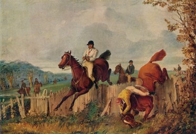 Hindernisrennen, um 1805-1851, 1924 von Henry Thomas Alken