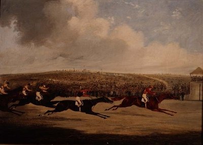 Gewinn des Derbys von Henry Thomas Alken