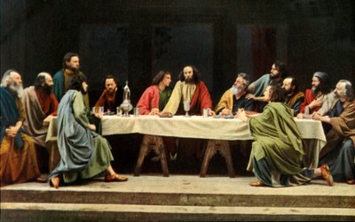 Das letzte Abendmahl, 1922 von Henry Traut