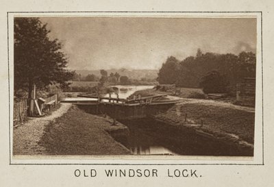 Old Windsor Lock von Henry W. Taunt