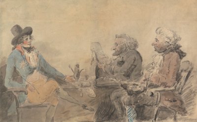 Der Prinzregent und die Geldverleiher von Henry William Bunbury