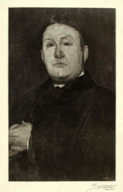 Richard Canfield, ein Porträtskizze von Henry Wolf