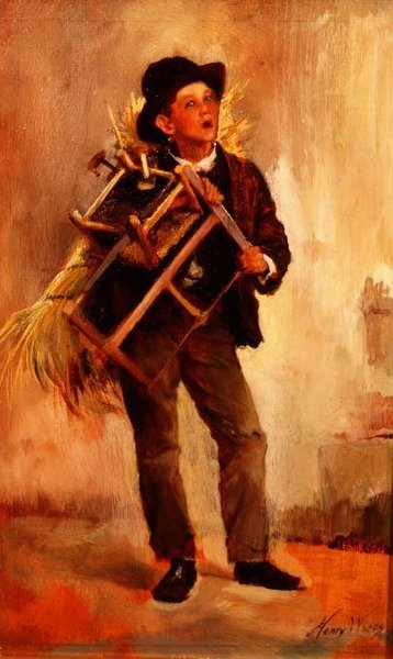 Der Stuhlreparateur von Henry Woods