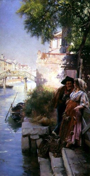 Das Werben des Fischers von Henry Woods