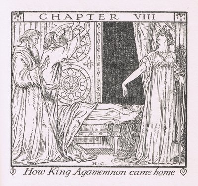 Wie König Agamemnon nach Hause kam von Herbert Cole