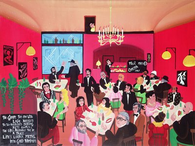 Cinema Stalia (Griechisches Restaurant) von Herbert Hofer