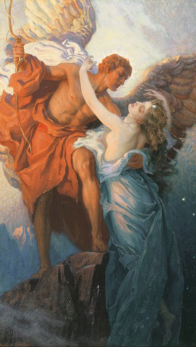 Tag und der Morgenstern von Herbert James Draper