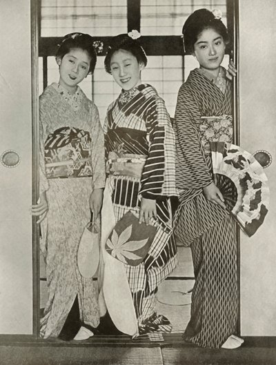 Geisha, 1910 von Herbert Ponting