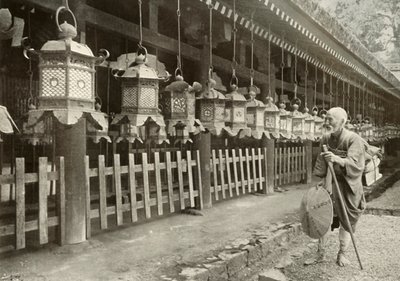 Auf einer Pilgerreise nach Nara, 1910 von Herbert Ponting