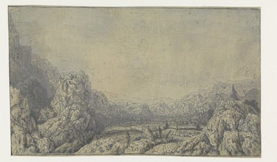 Das eingeschlossene Tal von Hercules Segers