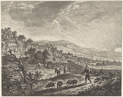 Varkenshoeder von Herman Saftleven