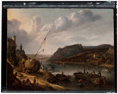 Flusslandschaft von Herman the Younger Saftleven
