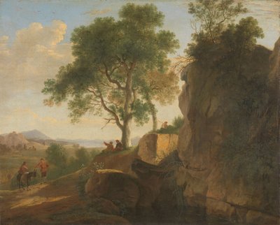 Italienische Landschaft von Herman van Swanevelt