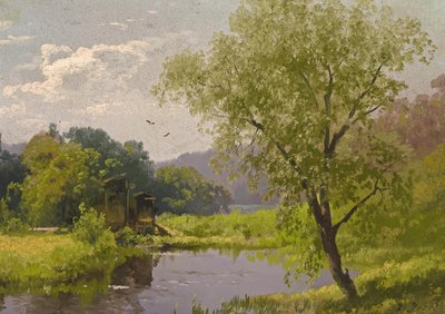 Alte Mühle von Hermann Ottomar Herzog