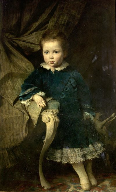 Porträt eines Kindes von Hermann Schneider