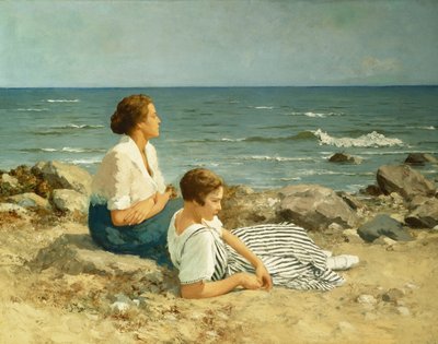 Am Strand von Hermann Seeger