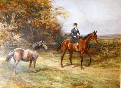 Lady Denman (1884-1954) von Heywood Hardy