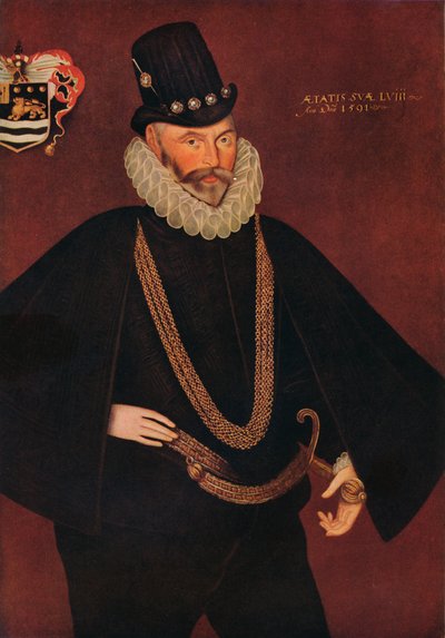 Sir John Hawkins, 1591 von Hieronimo Custodis