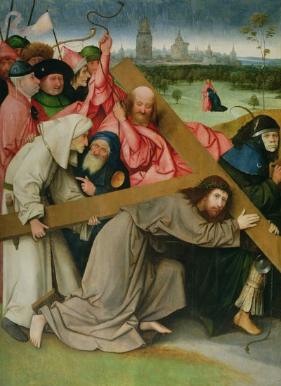 Christus trägt das Kreuz von Hieronymus Bosch