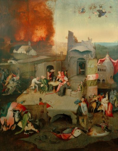 Die Versuchung des Hl. Antonius von Hieronymus Bosch