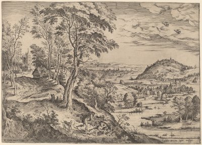 Kephalos und Prokris von Hieronymus Cock