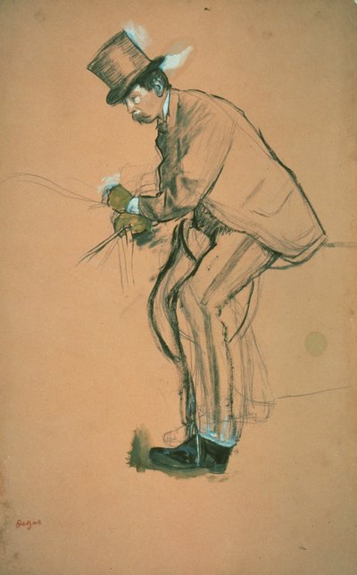 Vornehmer Reiter von Hilaire Germain Edgar Degas