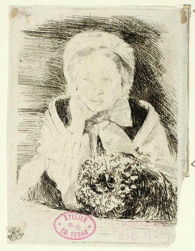 Marguerite Degas, die Schwester des Künstlers von Hilaire Germain Edgar Degas