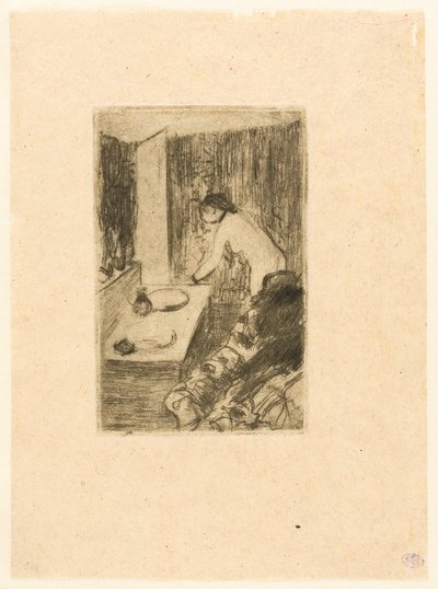 Das kleine Ankleidezimmer von Hilaire Germain Edgar Degas