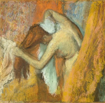 Frau bei ihrer Toilette von Hilaire Germain Edgar Degas