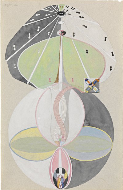 Baum der Erkenntnis, Nr. 5, 1915 von Hilma af Klint