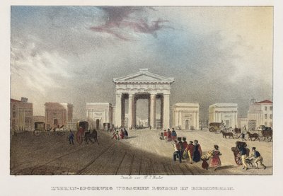 Euston Station, London von Hilmar Johannes after Backer