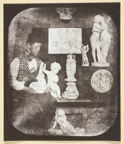 Bayard und seine Statuetten von Hippolyte Bayard