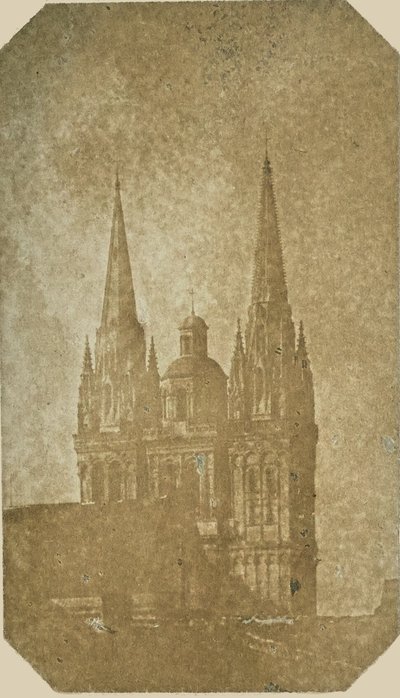Türme der Kathedrale Saint Maurice, Angers von Hippolyte Bayard