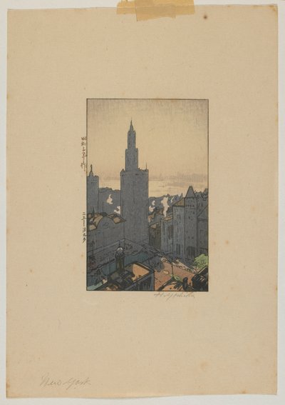 New York, Showa-Ära von Hiroshi Yoshida
