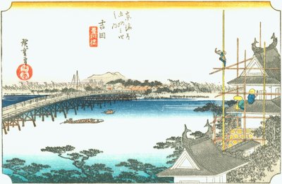 Yoshida von Hiroshige