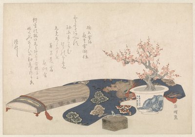Stillleben mit Koto von Hishikawa Sori