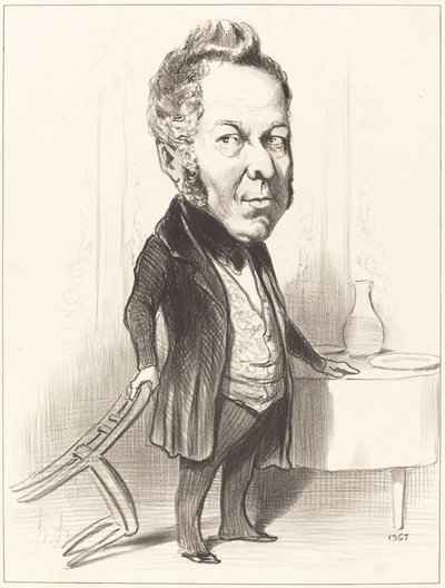 A.P.F. Deslongrais von Honoré Daumier