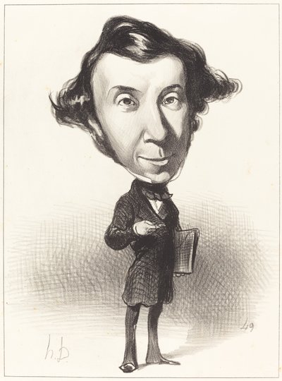 Alex. Ch. Henri de Tocqueville von Honoré Daumier