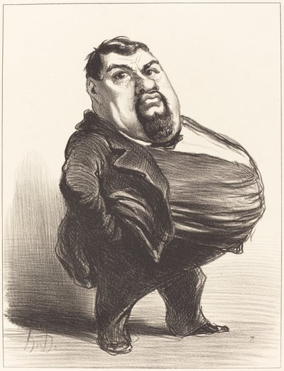 Antony Thouret von Honoré Daumier