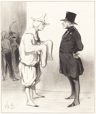 Karotte des Voltigeurs von Honoré Daumier