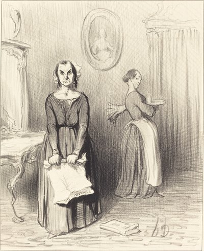 Dieses Journal findet mein Werk erbärmlich... von Honoré Daumier