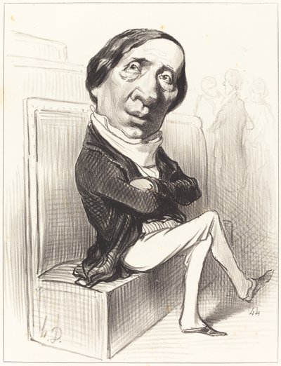 Charles Dupin von Honoré Daumier