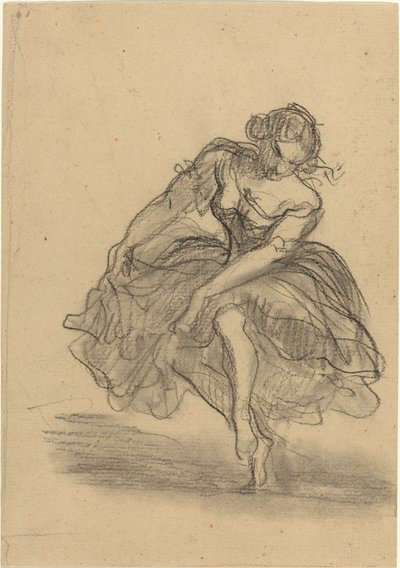 Tänzerin von Honoré Daumier